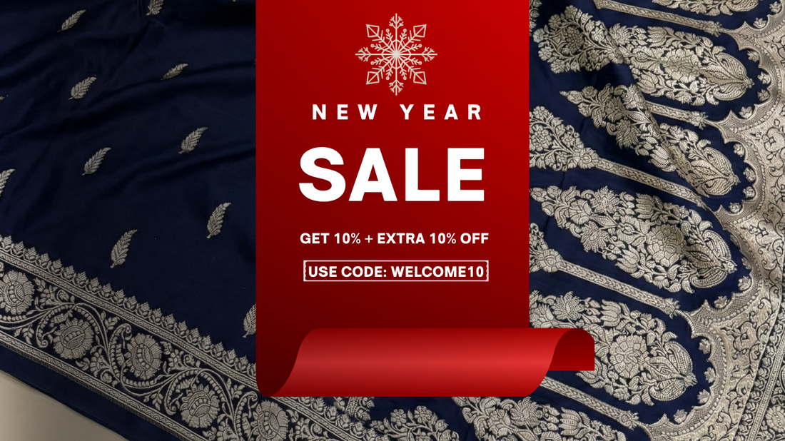 New Year Glam: Sarees to Shine Into the New Year