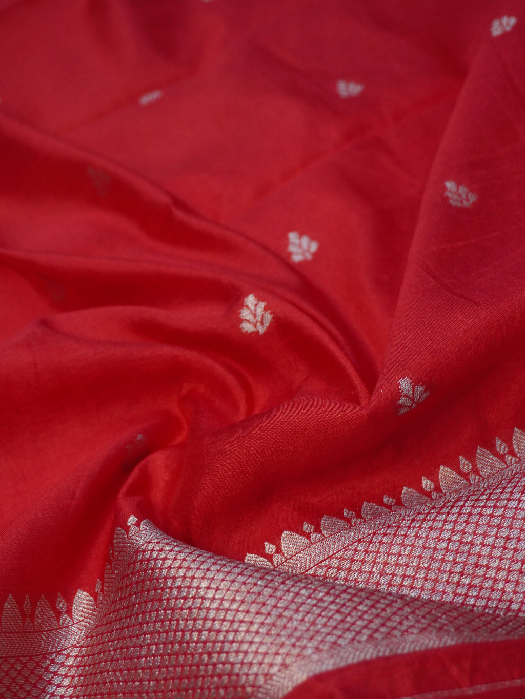 Banarasi Soft Silk Saree with Paithani Border