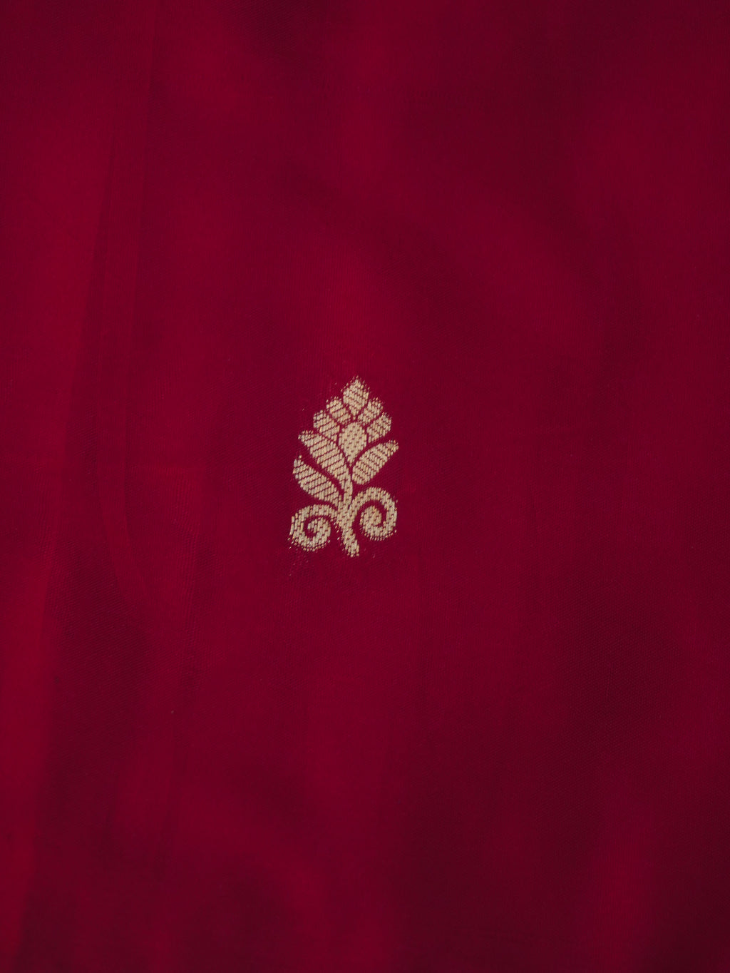 Rani Pink Soft Silk Banarasi Saree with Silver Buti Work