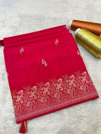 Banarasi Silk Saree allover Beautiful zari buti work