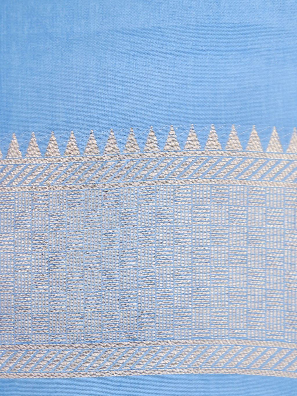 Navy Blue Banarasi Viscose Dola Silk Saree