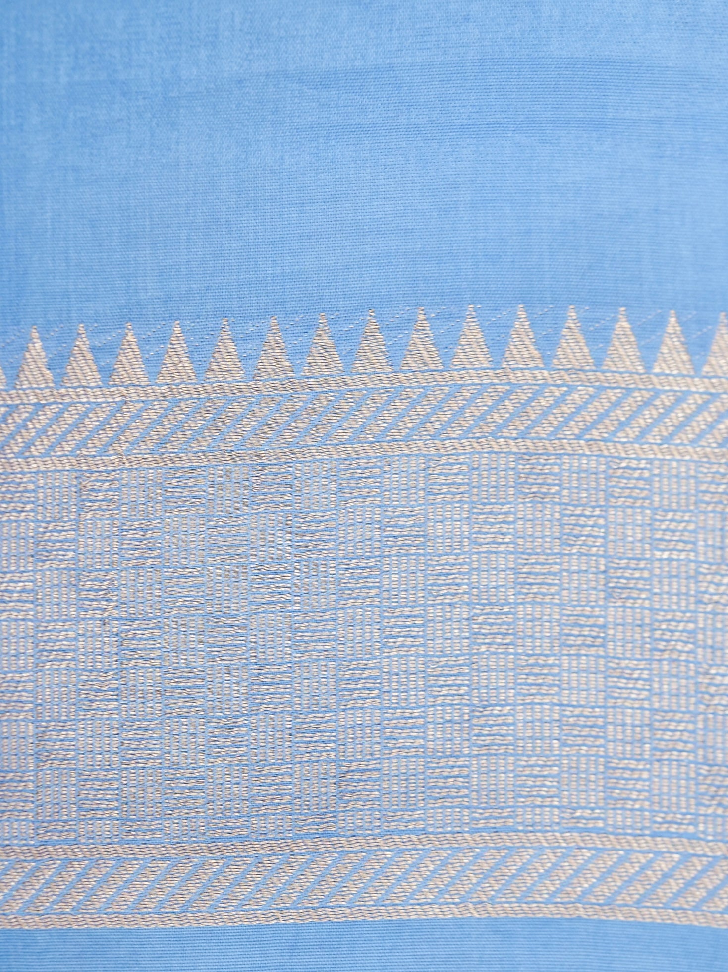 Navy Blue Banarasi Viscose Dola Silk Saree