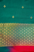 Rani Red Banarasi German Silk Saree