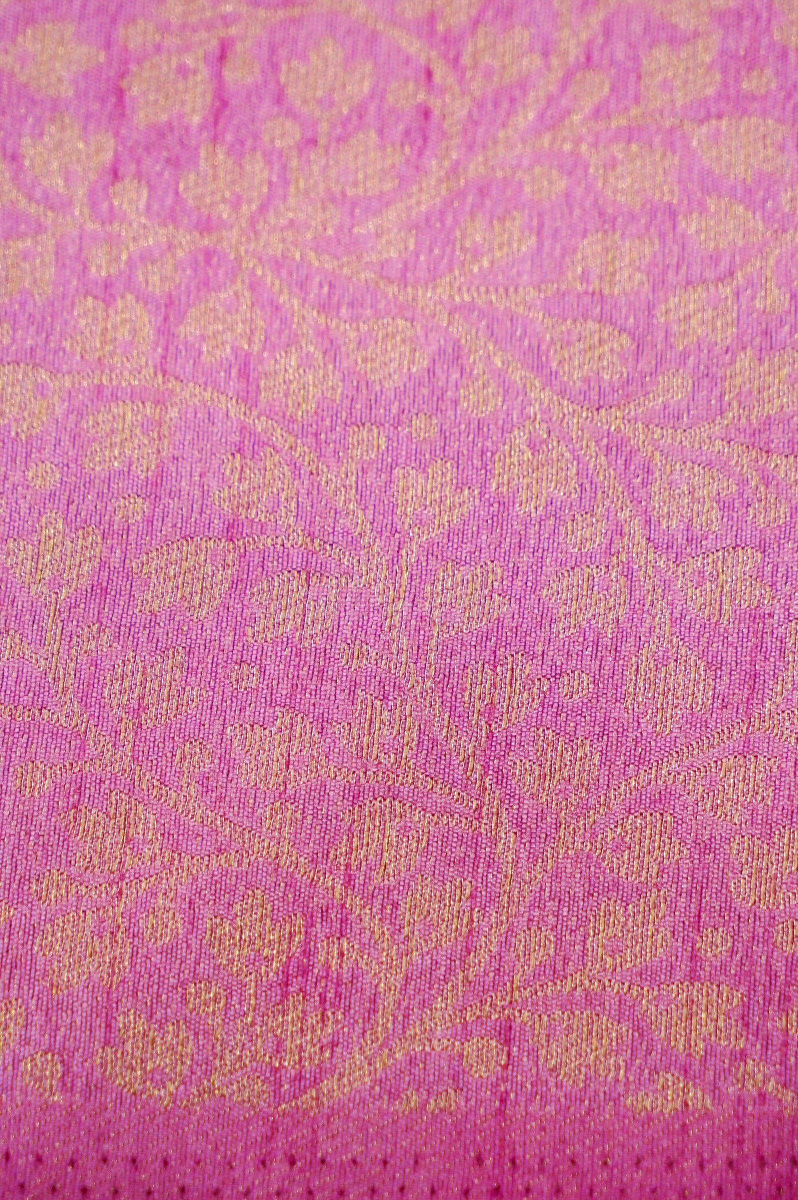 Deep Red Banarasi Khaddi Silk