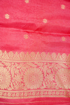 Rani Pink Banarasee Silk Saree