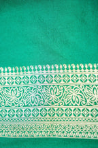 Aqua Green Banarasi Georgette Saree